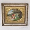 Framed Pastel Still Life with Fruit Attributed to John Bower