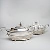 Pair of Gorham Silver Tureens and Covers