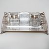 Howard & Co. Silver Inkstand