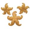 14k Yellow Gold Starfish Jewelry Suite