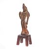 Small Tang Dynasty Style Bronze Figure of Guanyin