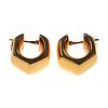 Pitti & Sisi 18k gold hollow hoop earrings, Italy