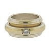 Piaget Possession 18k Gold Diamond Rotating Band Ring 