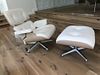 Herman Miller Eames Lounge Chair & Ottoman - White