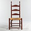 Shaker Red-painted Side Chair