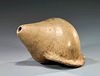Large Terracotta Conch Shell Trumpet - Ex Museum
