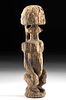 20th C. African Dogon Wood Anthropomorphic Figure