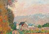 Georges d'Espagnat (Fr. 1870-1950)     -  Maison au Paysage   -   Oil on canvas