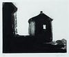 Paul Resika (Am. b. 1928)     -  "Pier" (Black and White Version of the "Rochester Print") 1997   -   Etching on paper, framed under glass