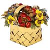 Cartier Sterling Silver-Gilt and Enamel Table Ornament Basket