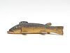 Bass fish decoy, Oscar Peterson, Cadillac, Michigan, 1st half 20th century.