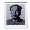 ANDY WARHOL. Mao - Grey. Con sello en la parte posterior "Fill in your own signature" Serigrafía. Publicada por Sunday B. Morning.