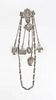 An English Victorian sterling silver chatelaine - London 1892-1893, William Hutton & Sons Ltd