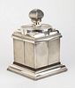 An English large sterling silver cigar box - London 1920s, Asprey & Co. Ltd