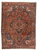 Fine Antique Persian Heriz 8'10" x 11'8"