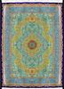 Fine Persian Qum Rug 6'6'' x 9'8''