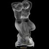 Lalique Crystal 'Double Nude Faune' Couple