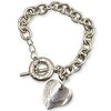 Tiffany and Co. Sterling Silver Charm Bracelet