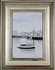 Roy Bailey Oil on Canvas "Nantucket Sailboat"