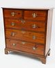 New England Country Chippendale Chest of Drawers, 18th Century