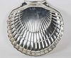 Gorham Sterling Silver Scallop Shell Footed Dish