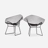 Harry Bertoia, Diamond chairs, pair
