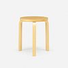 Alvar Aalto, L-leg stool, model 60