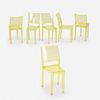 Philippe Starck, La Marie chairs, set of six