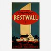Bestwall Gypsum Company, vintage advertising sign