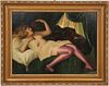 Ilma Bernath "Reclining Nude" Oil on Canvas