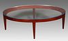 Mark Goetz for Bernhardt Design Oval Coffee Table