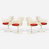 Eero Saarinen, swivel Tulip armchairs model 150, set of four