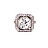 Art Deco Platinum Engagement Diamond RingÊ