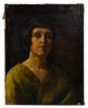 McCord Chapman (American, 20th Century) 'Portrait of Woman' Oil on Canvas