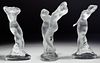 Lalique Crystal Dancer Figurines Assortment
