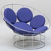 Verner Panton Chromed Metal â€˜Peacockâ€™ Chair