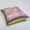  HermÃ¨s Silk Scarf â€˜Escales Mediterrannesâ€™ Pillow with Velvet Backing