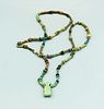 Late Egyptian Faience Necklace, ca 664-30 BC