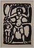 Georges Rouault (French, 1878-1951) Woodblock