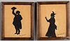 Seven assorted silhouettes, 19th/early 20th c.