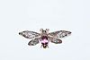 BUTTERFLY WITH MOBILE WINGS BROOCH- LIBERTY