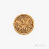 1861-S $2.50 Liberty Head Gold Coin
