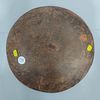 Large Slip-decorated Redware "Plump" Plate