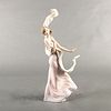 Lladro Lady Figurine, Wind Of Peace 01006251