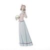 Lladro Figurine, 7644 Innocence In Bloom With Box