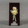 Vintage Lladro Sculpted Flower Display, Rose Peace