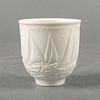 Lladro Porcelain Cup, Sailing The Seas