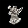 Baccarat Crystal Figurine Angel With Horn