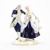 Royal Dux Bohemia Porcelain Figurine Dancing Couple