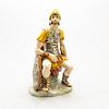 Ugo Zaccagnini Ceramic Figure, Armored Roman Soldier